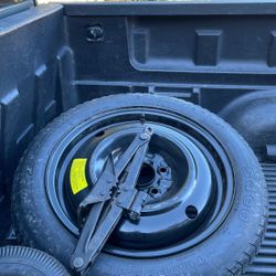 hyundai elantra sonata spare tire donut type wheel 