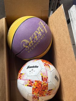 Lakers basketball - soccer ball 