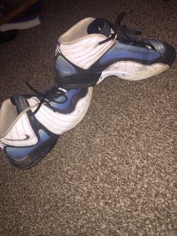 Nike Zoom Air Shoes Blie and white size 10