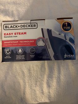 Black+Decker Easy Steam Nonstick Iron
