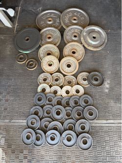 395lbs of Olympic weights