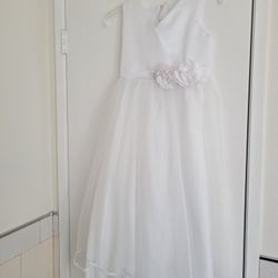 Kids Dream Flower Girl /white Dress