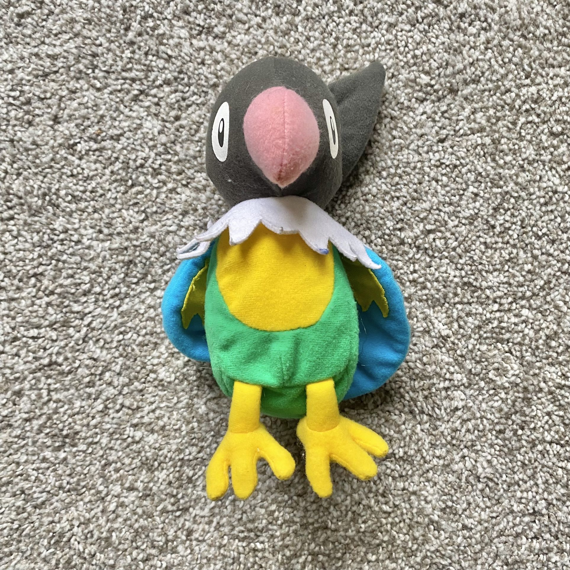 Pokémon Chatot Bean Plush Figure - Jakks Pacific Nintendo