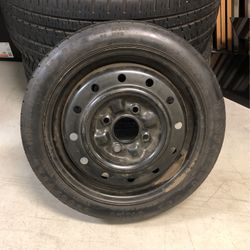 4-lug Spare Tire 
