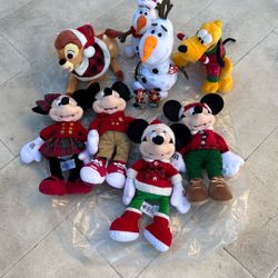 Disney Store Stuffed Characters 