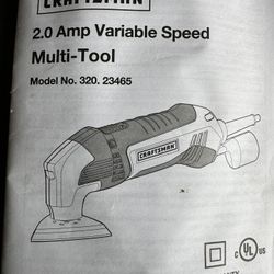 Craftsman Multi Tool