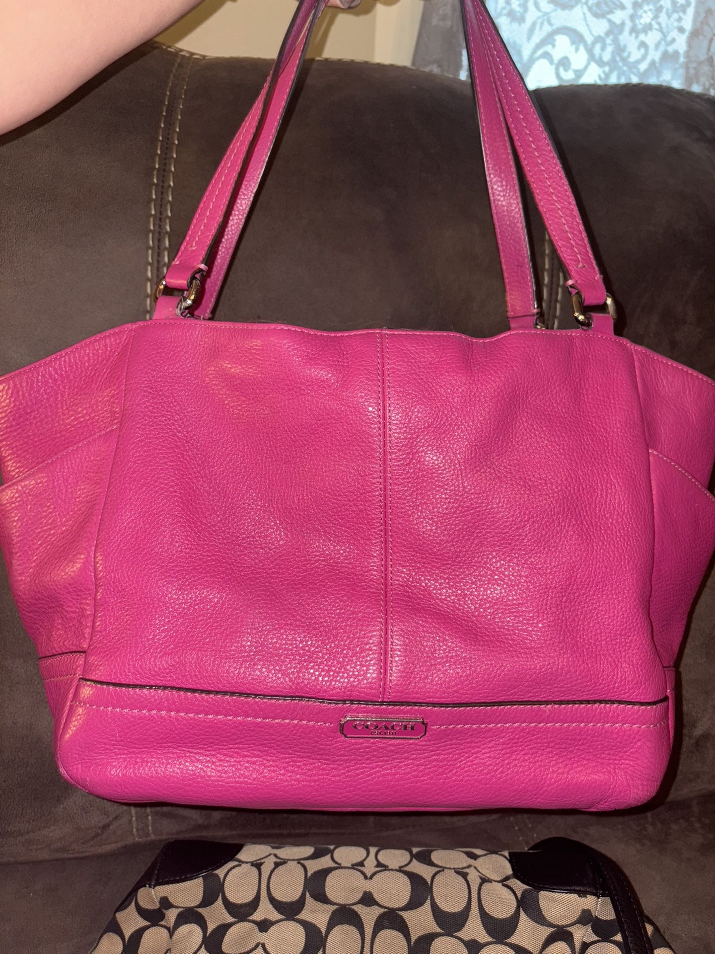 Hot Pink Shoulder Bag