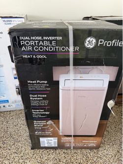 GE Profile 12,000 BTU Portable Air Conditioner & Heater Dual Hose WiFi
