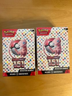 Pokemon 151, stellar crown, obsidian flames booster bundle