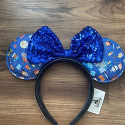 Character Blue Mickey Ears