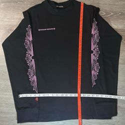 chrome heart long sleeve retails for 1000+ talk 🐓 wit me