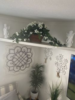 Nearly Natural Bougainvillea Planter