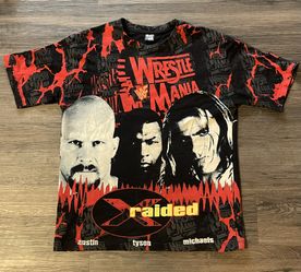 Wrestlemania Stone Cold Mike Tyson Shawn Michaels T
