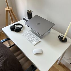 White Office Desk by Branch