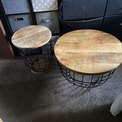 Coffe table And Side Table 