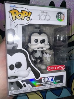 Disney Black And White Goofy Funko Pop