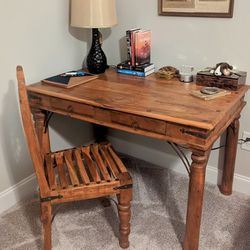 Antique Desk and Chair 