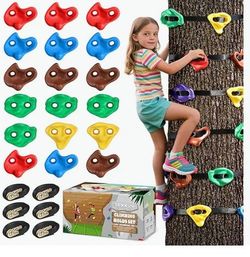 Brand new in box rock climbing set