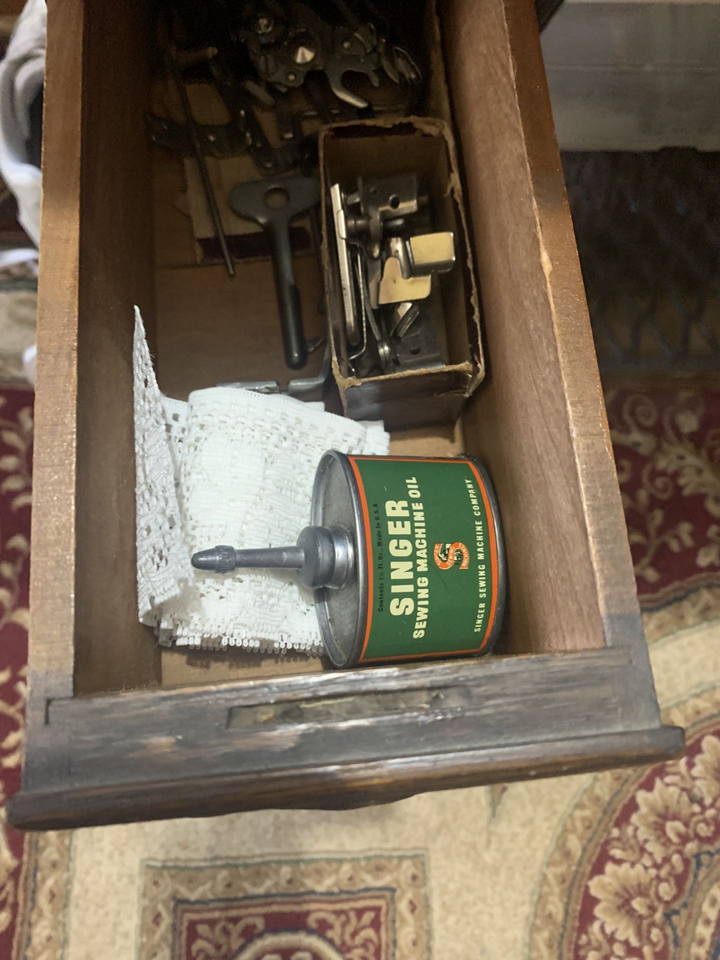 1912 singer sewing machine