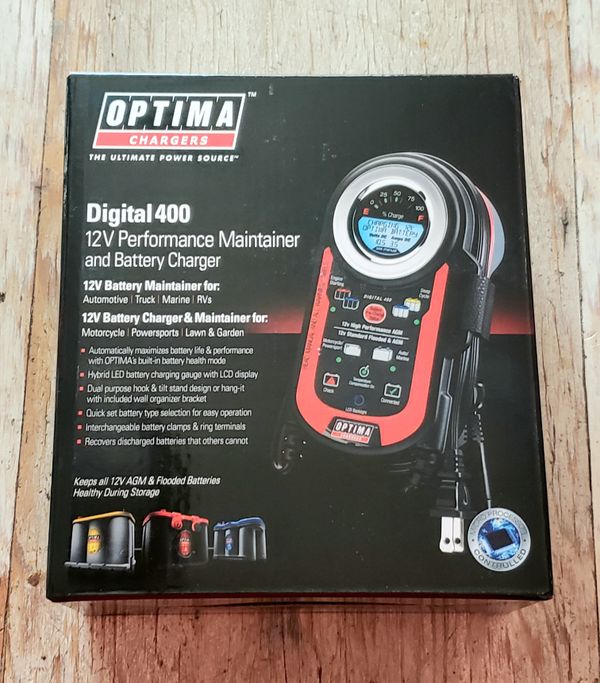 NEW Optima Digital 400 Battery Charger Maintainer for Sale in