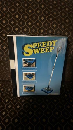 Speedy Sweep Cordless Electric Sweeper