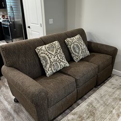 Power Reclining Sofa Couch