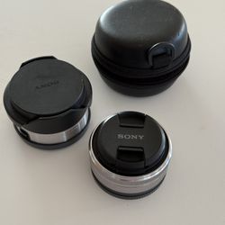 Sony E 16mm F2.8mm With Fisheye Converter