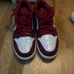 Jordan 1 Dunks Noble Red 