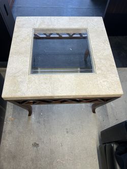 Granite and Glass Table