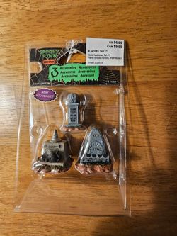 Halloween Spooky Town Horrid Headstones #44308