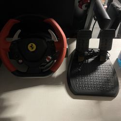 Racing Wheel And Pedals