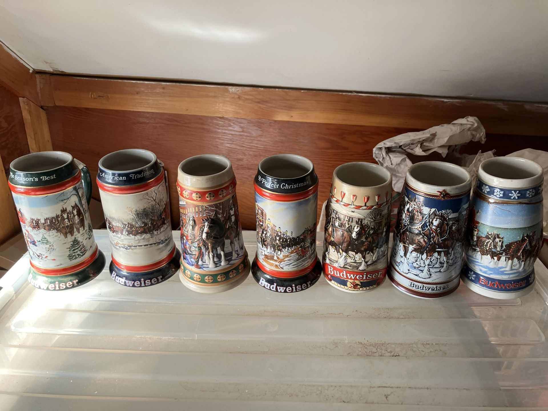 Budweiser Mugs