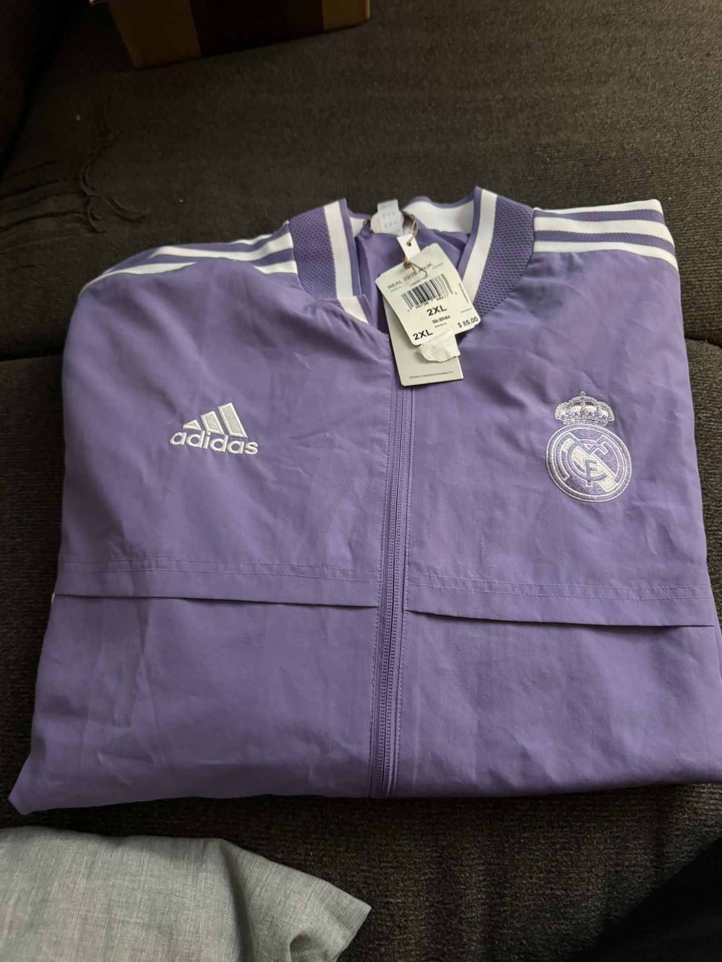 Real Madrid Adidas Windbreaker