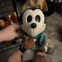 Retro Mickey Mouse Robin Hood Plush vintage rare 16" from 1990's