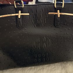 Black Women’s Dasen Handbag With Long Strap 