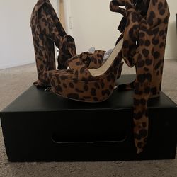 Leopard Heels