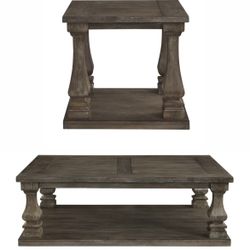 Coffee & One End Table 