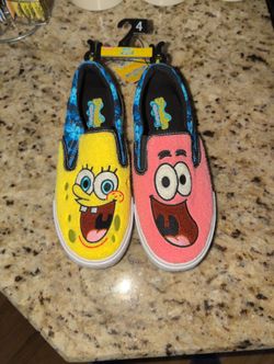 Nickelodeon SpongeBob SquarePants and Patrick Star slip-on Kids sneakers 
