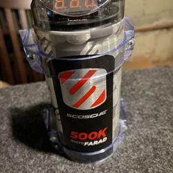Scosche 500k Micro Farad Power Capacitor 