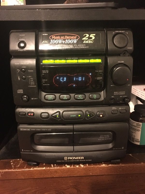 Pioneer XR-P560F Stereo system