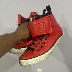 Leather  Converse Size 8 