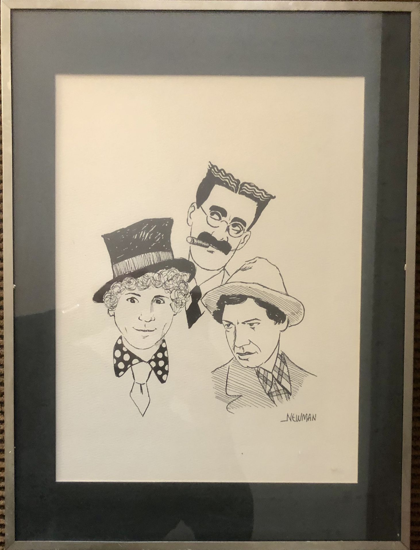 Animated Marx Bros Print by Newman