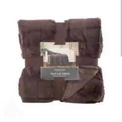 Berkshire Faux Fur Throw