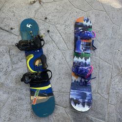 Custom Burton Snowboards