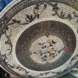 Mosaic Stone Table Top (round)