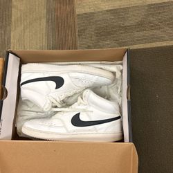 Nike high top basketball shoe