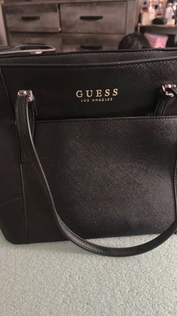 GUESS Los Angeles Black Tote Bag