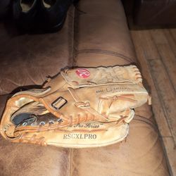 Rawlings RSGXLPRO  Super Sized Fastpitch Softball Softball 14" RHT Leather Glove