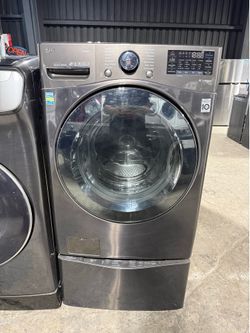 LG Stainless steel front load washer