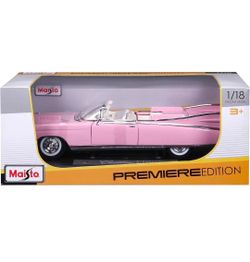 Maisto 1:18 Scale 1959 Cadillac Eldorado Biarritz Diecast Model Car, Pink